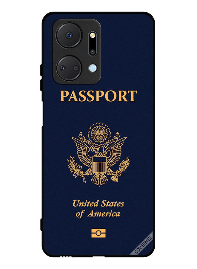 Covernex Protective Case Cover For Honor X7a Usa Passport Pattern - Image 1