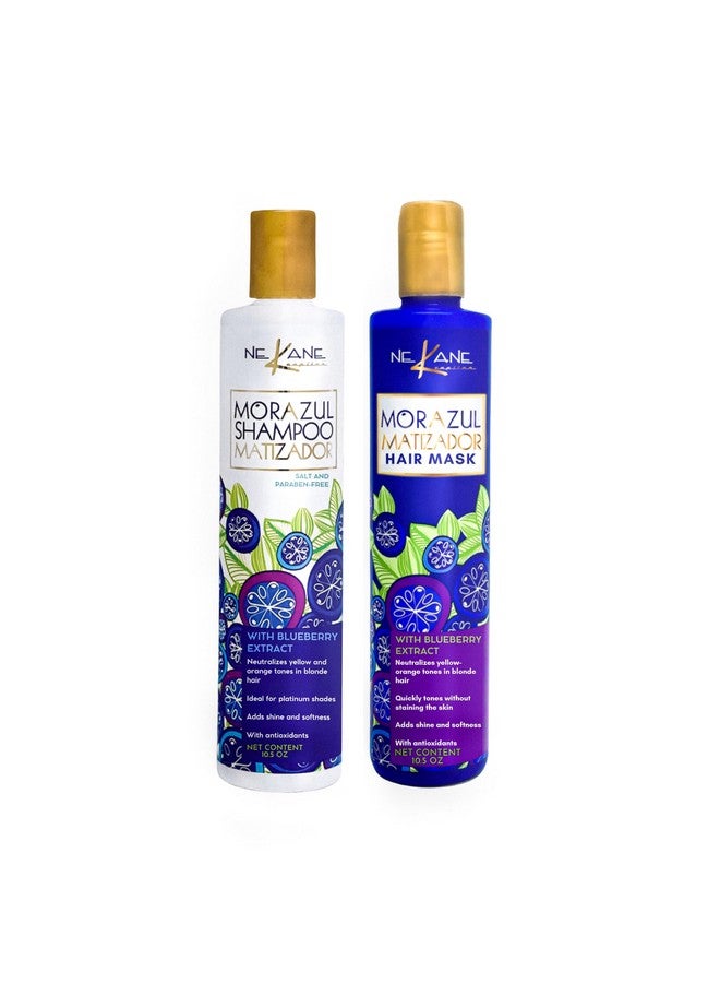 Kit Nekane Champú Morazul & Mascarilla Morazul 10.58 Oz, Silver - Image 2