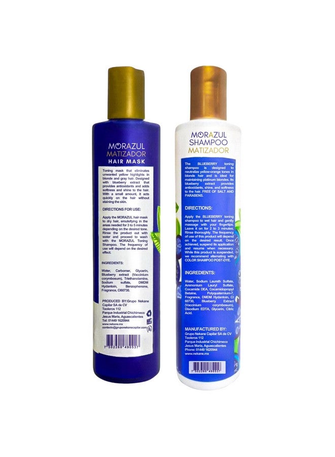 Kit Nekane Champú Morazul & Mascarilla Morazul 10.58 Oz, Silver - Image 3