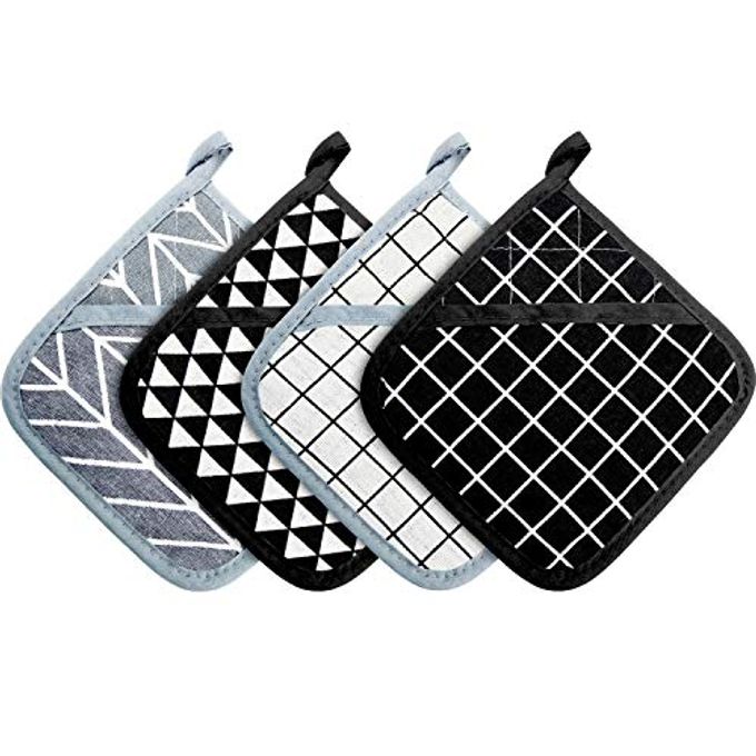 Patelai 8 Pack Large Pot Holders for Kitchen, Hot Pads for Kitchen, Countertops, Oven Pot Holders Bulk, Potholders Sets for Kitchens Cooking and Baking - Image 1