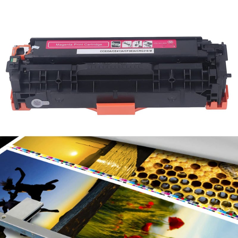 High Yield Magenta Toner Cartridge 3500 Pages for Color Laserjet Printers ABS Material - Image 3