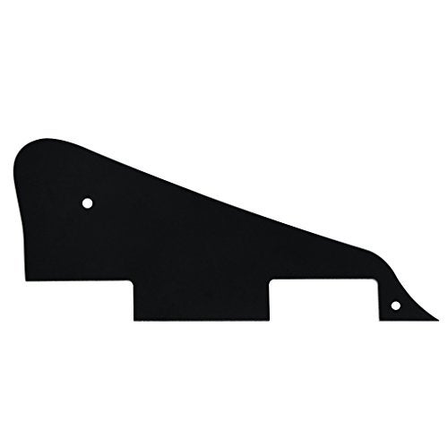 FLEOR 4Ply Black Pearl Pickguard Back Plate Screws Set & Switch Ring & Bracket Fit LP Style Guitar Pickguard Replacement - Image 5
