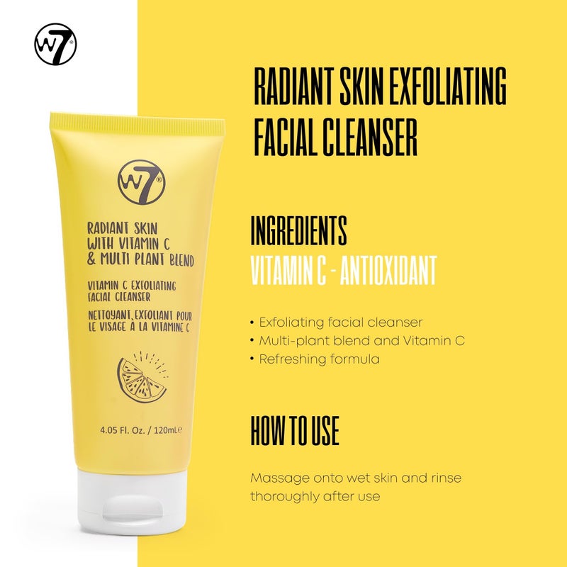 W7 Skin Refresh Skincare Set | Face Cleanser, Toner, Serum & Moisturizer | Hydrating & Glow Boosting Routine | Full Size, Long Lasting Products to Use at Home - Image 3