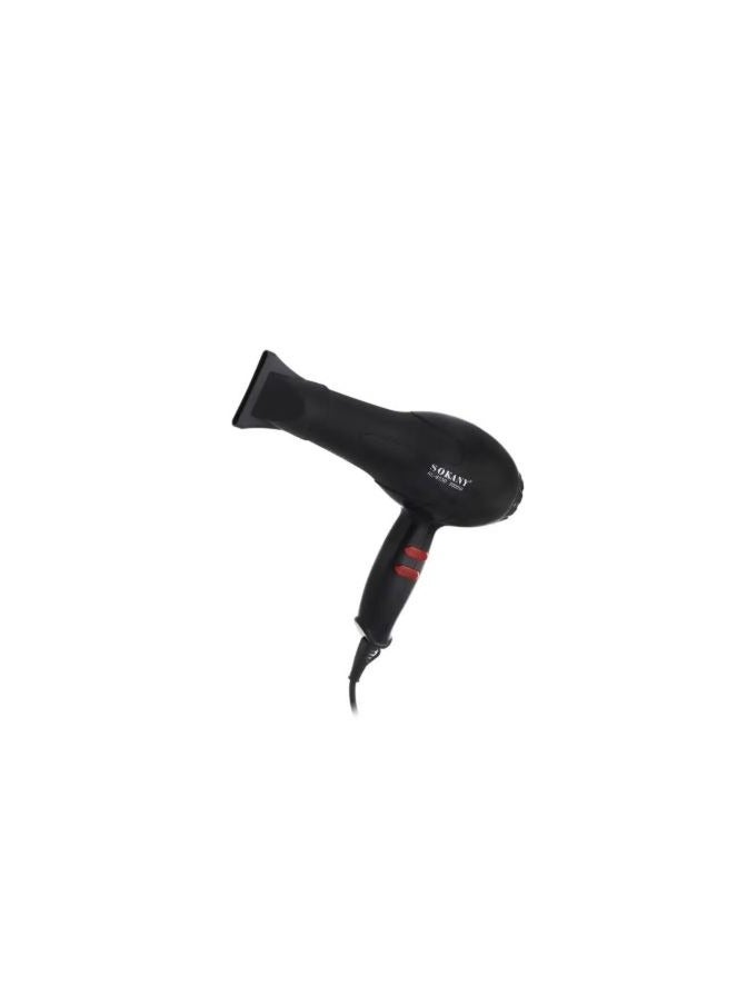 SOKANY AL-6130 Professional Hair Dryer with Negative Ions 2000W, Black, - Image 1