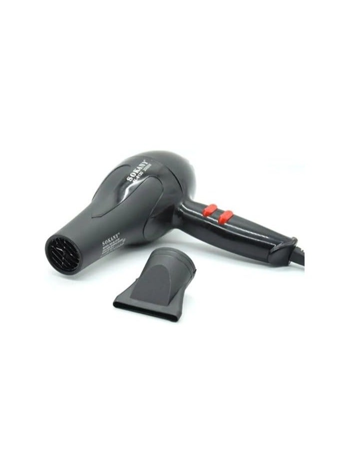 SOKANY AL-6130 Professional Hair Dryer with Negative Ions 2000W, Black, - Image 3
