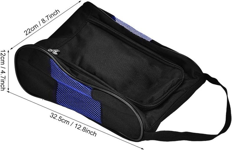 ZERONE Portable Golf Shoes Bag Breathable Dust-Proof Storage Organiser Zippered Shoe Bag with Pocket for Storing Sports Accessories Unisex - Image 5