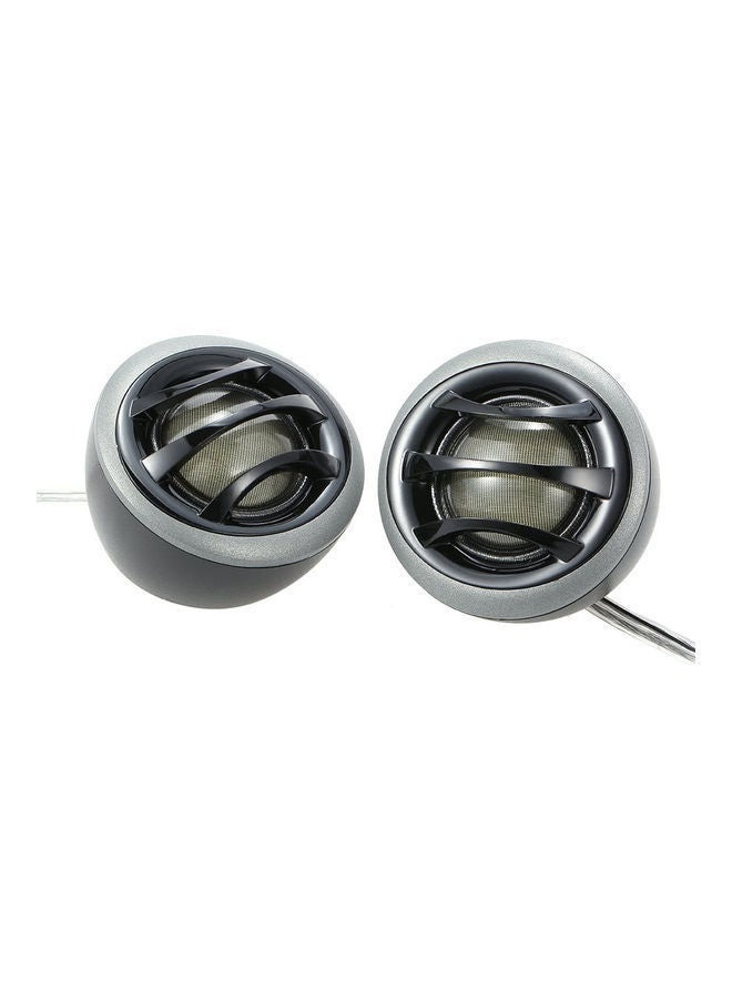 NIBEMINENT Pair Of Micro Dome Car Audio Tweeters Speakers With Built-In Crossover  - Image 2