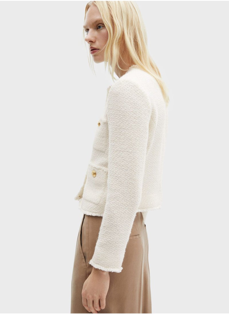 Pocket Detail Jacket