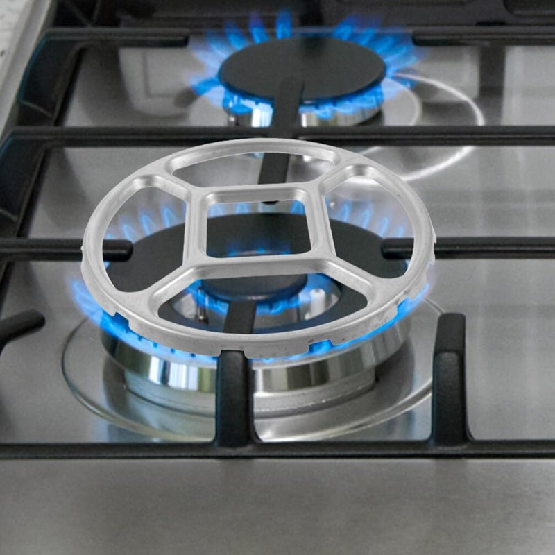 2Pcs Non Slip Alloy Pot Stand For Gas Stove Heat Resistant Wok Support Rack - Image 4
