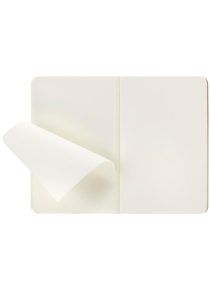 MOLESKINE 3-Piece Pocket Size Plain Cahier Notebooks 9x14cm Size Kraft Brown  - Image 3