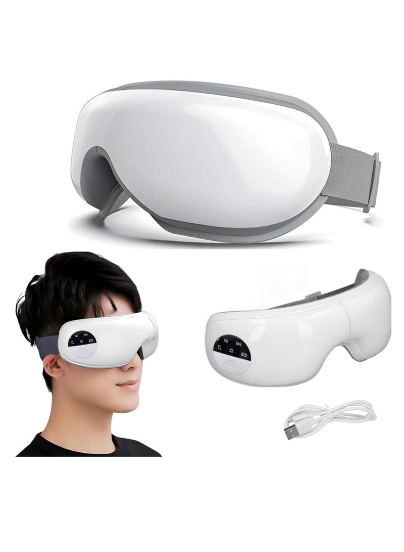 ELTRAZONE "Smart Eye Massager – Foldable Eye Mask with 5 Modes, Anti-Fatigue Heating, Elastic Straps, Rechargeable for Dry Eyes, Dark Circles, Migraines, and Eye Strain – Perfect Gift for Her" - Image 1