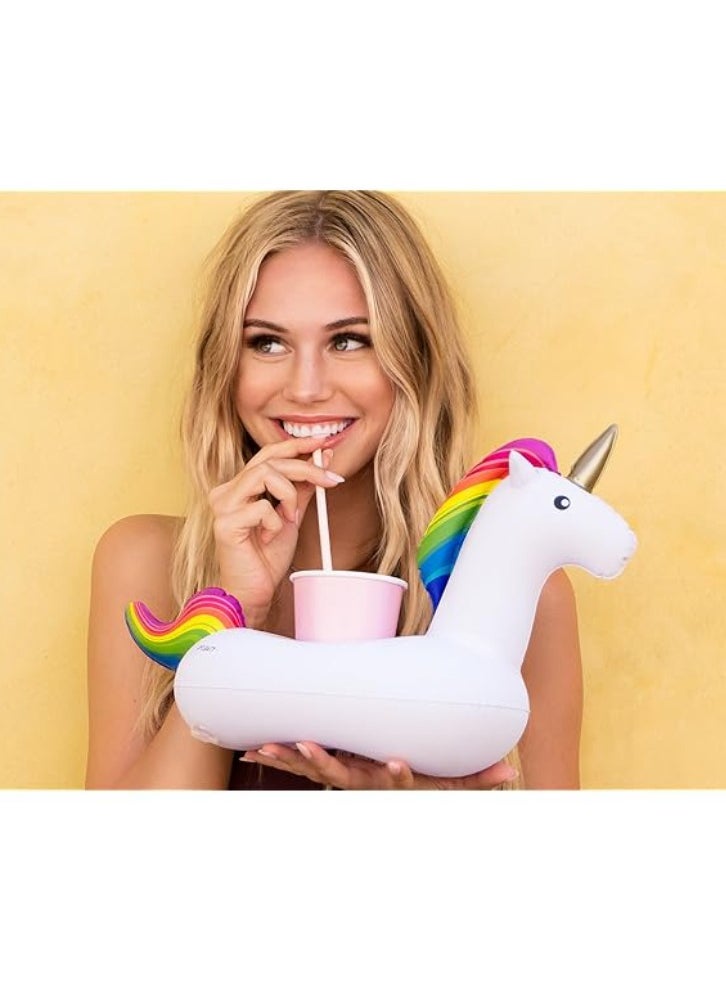 Vitacelli - Inflatable Pool Floatie Drink Cup Holders for Swimming Pools and Hot Tubs – Inflatable Drinks Holders – Party Props and Pool Accessories - Image 1