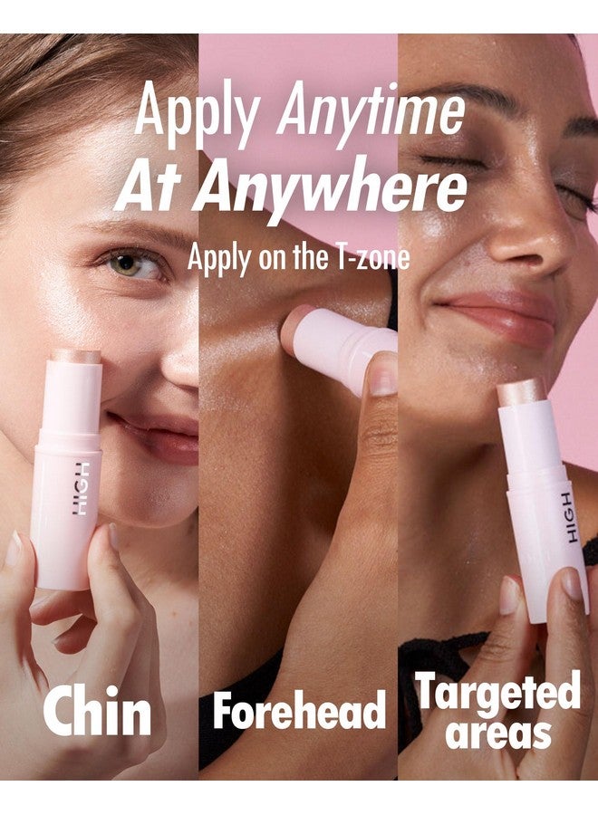 Kahi Highlighterskinilluminating Highlighter Makeup Stick Longlasting Pink Highlighter Makeup Korean Highlighter Stick For Aginglines Improvement Moisturizing Highlight Stick (0.30 Fl. Oz) - Image 5