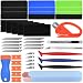 PACETAP Car Vinyl Wrap Tool kit 35pcs Window Tint Tools Kit Including Package Bag Felt Squeegee Edge Trimmer Soft Corner Squeegee Retractable Kinfe and 10Kinfe Blades Carving Knife Cut Knife - Image 2