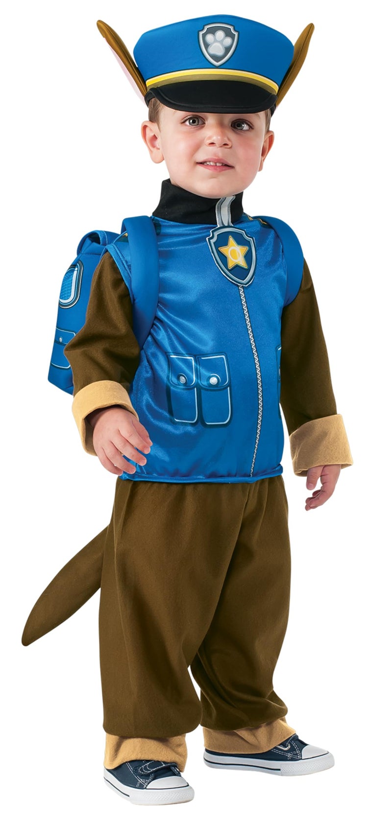 Rubies Child's Paw Patrol Costume, Chase, Toddler - Image 1