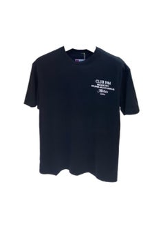 BLUE MAX COTTON Men's Round T-shirt printed  - Image 1