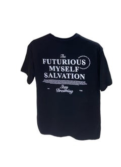 BLUE MAX COTTON Men's Round T-shirt printed  - Image 2