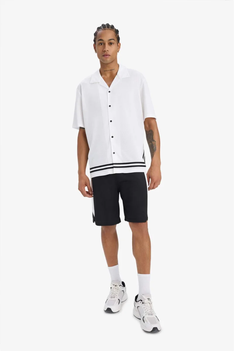 ديفاكتو DeFactoFit Oversize Back Printed Printed Sports T-Shirt