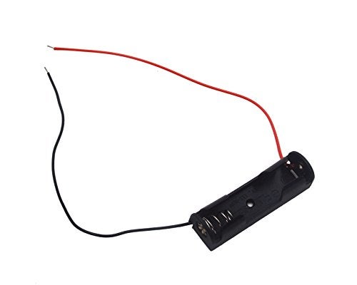 LAMPVPATH (Pack of 6) Single AA Battery Holder, 1 X 1.5V AA Battery Holder, AA Battery Holder with Leads Wires - Image 3