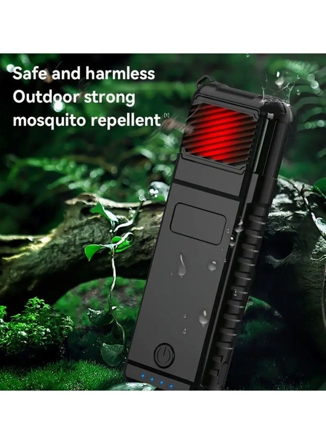 general Portable outdoor mosquito repellent heating electric mosquito coil outdoor hiking camping mosquito killer emergency light power bank function - Image 2