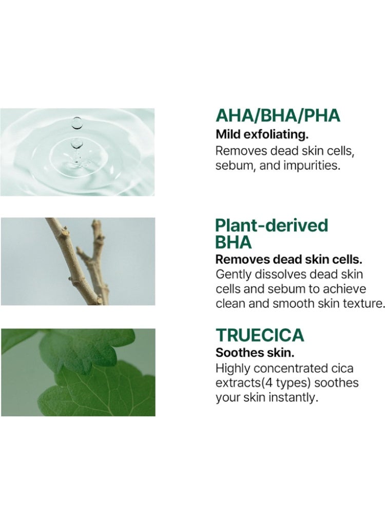 Some By Mi AHA BHA PHA 30 Days Miracle Truecica Clear Pad 70 Pads – Acne & Blemish Exfoliating Toner Pads for Oily Skin 125mlCount - Image 4