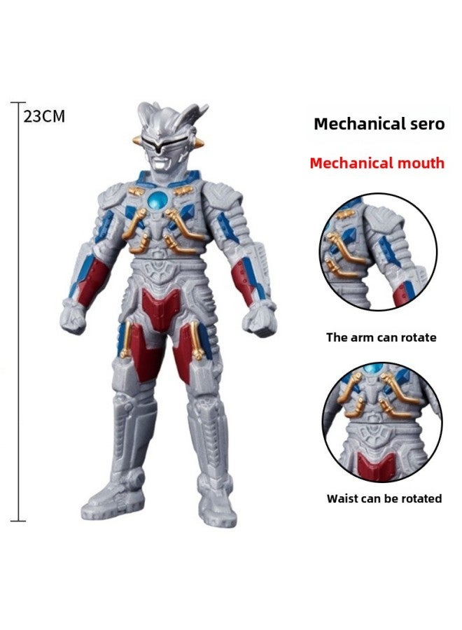 23cm Soft Glue Altman Suit Boys Birthday Gift Obdiga Jade Movable Toys Wholesale-Color:95. Mechanical Sero - Image 1