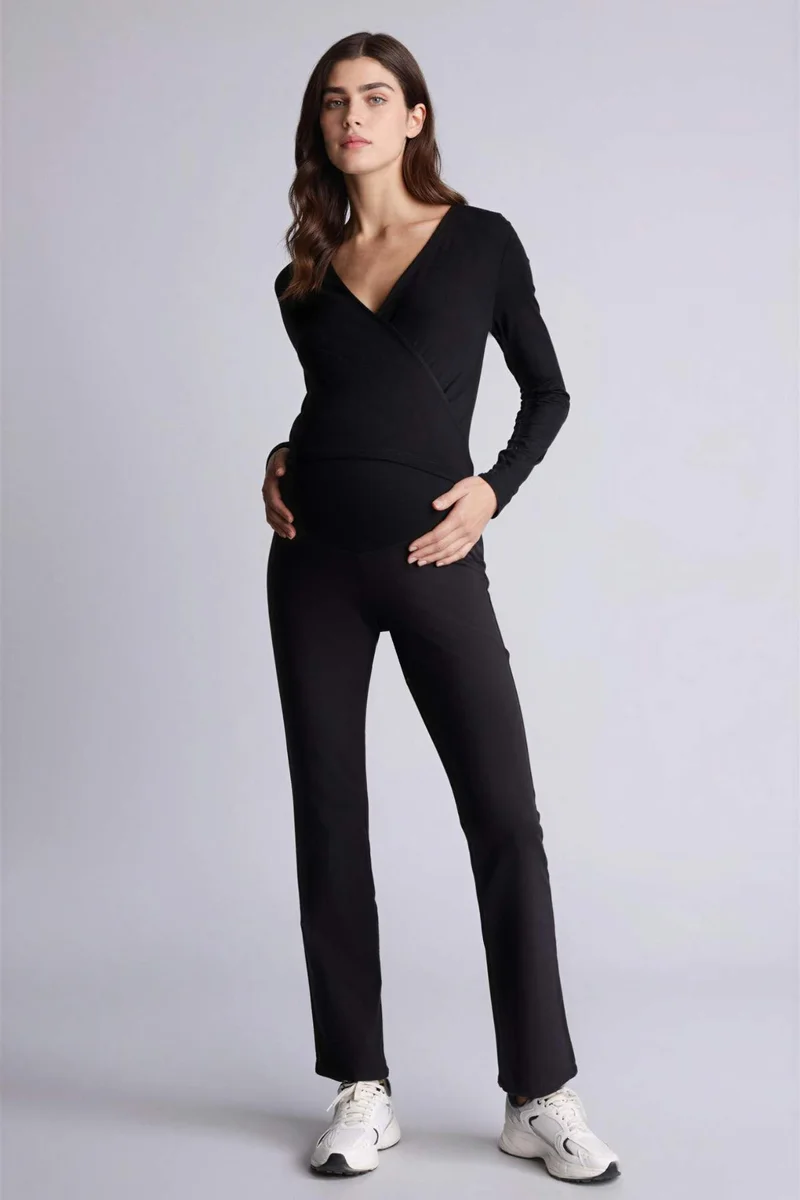 ديفاكتو Regular Fit Long Sleeve Top