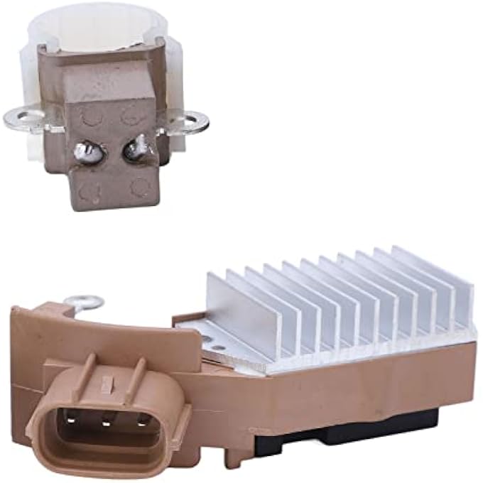 Mrisata Alternator Regulator Set Alternator Voltage Regulator with Brush Holder 1260001810 Replacement for Camry - Image 4