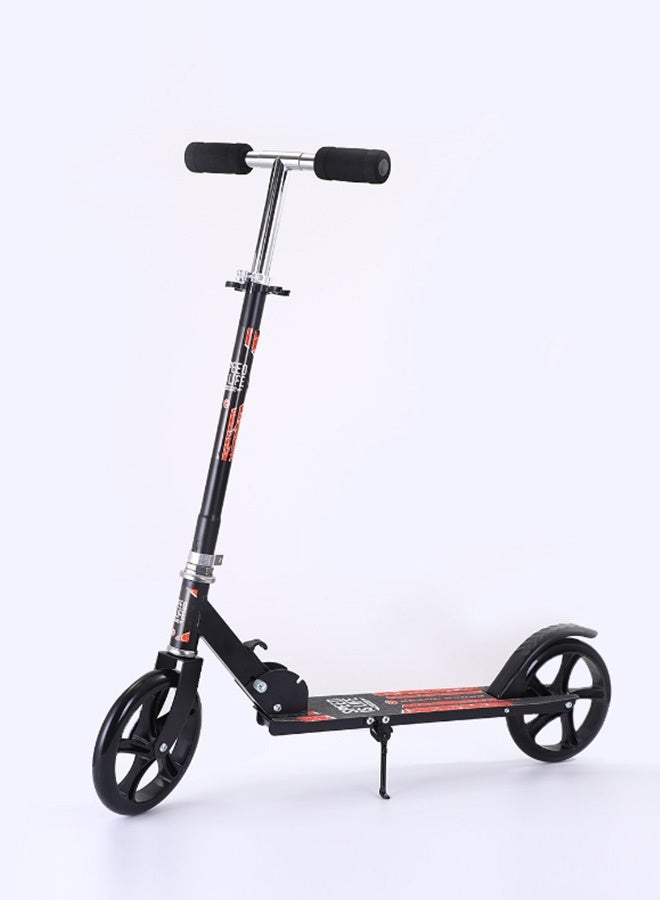 JCB CHIC Foldable Scooter For Adult Teen ,Outings Cycling Tourism Bicycles ,Foldable Commuting, Pedal Scooter Three-speed Lifting Scooter City Work Scooter Campus Foot  Scooter(YS-106 Black  ) - Image 1