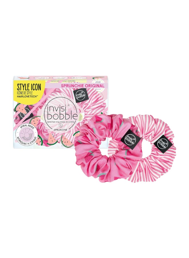 invisibobble Ib Sprunchie Fruit Fiesta One In A Melon - Image 1