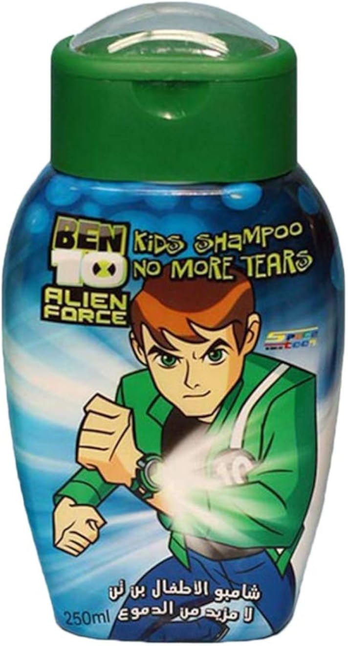 Toon Ben 10 No More Tears Normal Hair Shampoo for Kids, 250 ml
