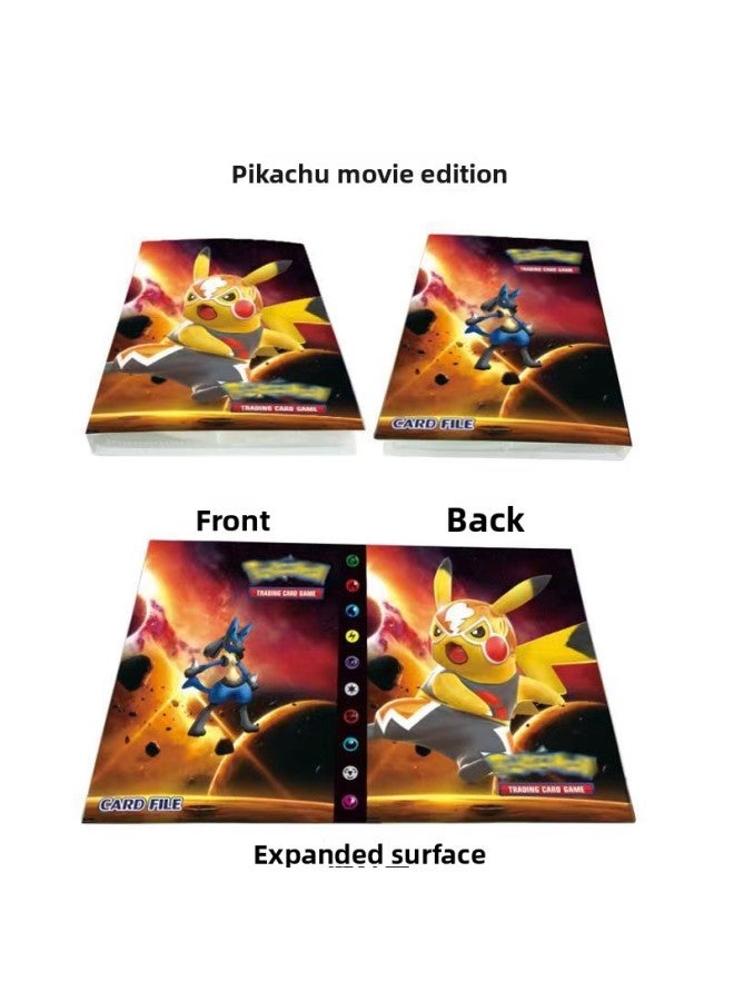 Cross-border Pocket Elf Baokemeng Four-Palace Large Capacity Collection Book With 240 Cards