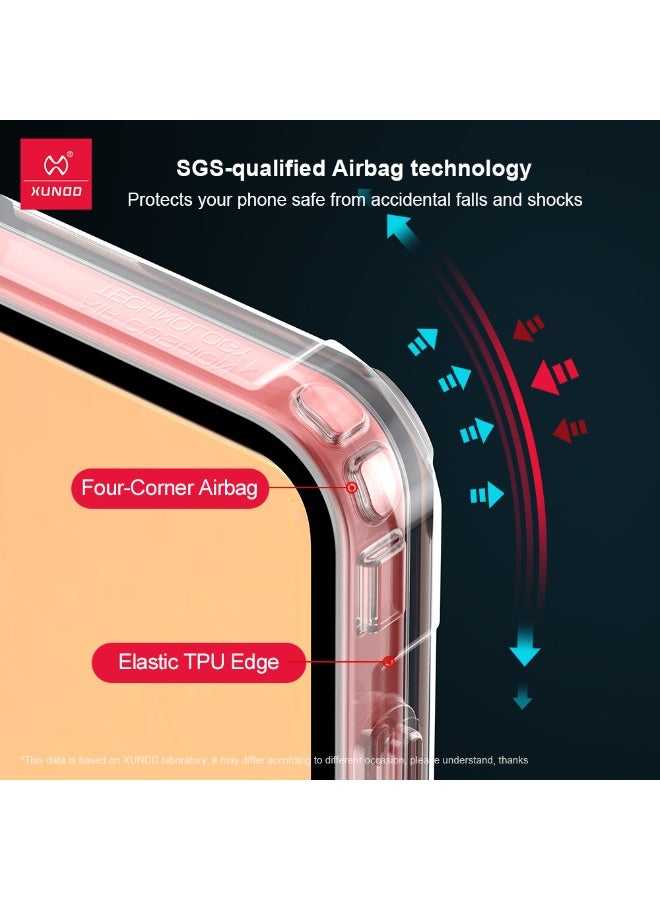 إكسوند جراب لهاتف Samsung Galaxy Z Flip 7، واقي شاشة مدمج، حماية للكاميرا، غطاء ناعم من مادة TPU - Image 5