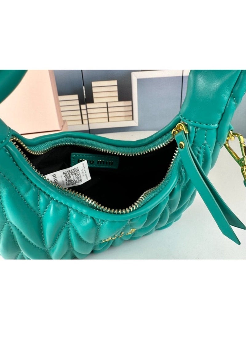 Miu Miu Pleated Cross-body Shoulder Bag Handbag 20*14.5*6cm  - Image 3