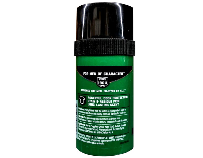 Brut Deodorant 2.7 Ounce Round Solid Classic - Pack of 3 - Image 5