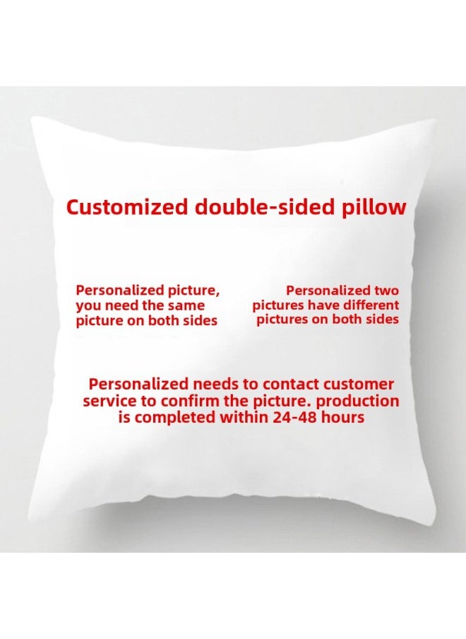 What Kind Of Pillow Around What Kind Of Pillow What Kind Of Magic Boy 2 Sea Ao Bing Ao Guang Ao Leap Shen Male Leopard Animation Gift Can Be-Specifications:Customized Shoot Here-Color:50*50cm (gift Giving)-bright Satin  - Image 1