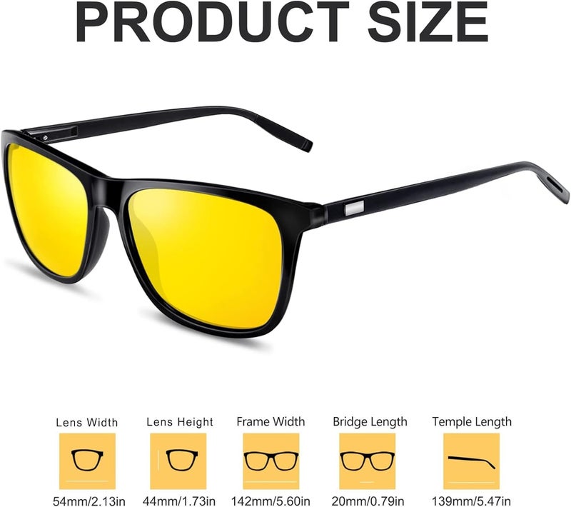 KANASTAL Polarized Sunglasses for Men Women, Classic Square Sports Sun Glasses Driving, Fashion Shades for Womens UV400 Protection Fishing Outdoor Cycling Activities - Image 4