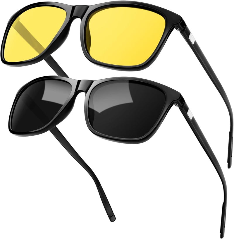 KANASTAL Polarized Sunglasses for Men Women, Classic Square Sports Sun Glasses Driving, Fashion Shades for Womens UV400 Protection Fishing Outdoor Cycling Activities - Image 1