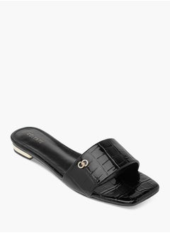 Celeste Women's Logo Accent Slip-On Flat Sandals  - Image 2