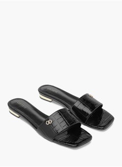 Celeste Women's Logo Accent Slip-On Flat Sandals  - Image 1