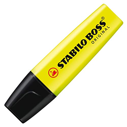 STABILO Highlighter BOSS ORIGINAL - Pack of 4 - Green, Pink, Orange, Yellow - Image 2