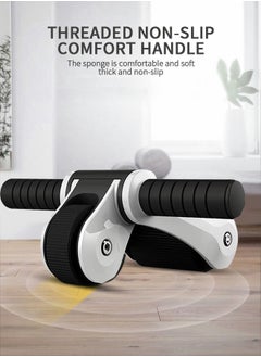 GROIC Ab Roller for Core Workout, Abs Workout Equipment Foldable, Abs Roller with Knee Pads for Home Gym Fitness, Abs Workout Equipment Sports Fitness Equipment  - Image 5