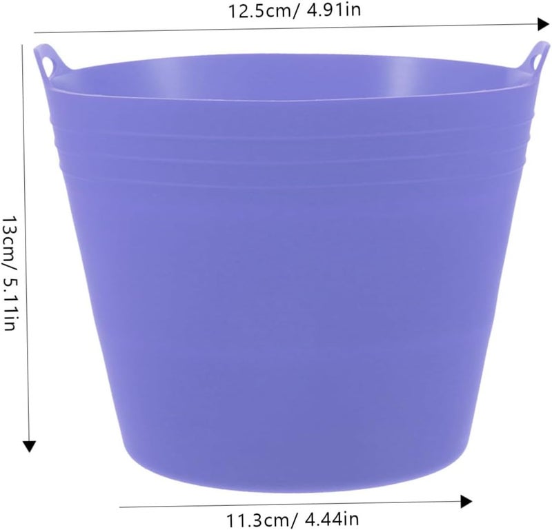 POPETPOP Grill Grease Catcher Liner Silicone Oil Bucket Liner Easy Clean Folding Design - Image 2