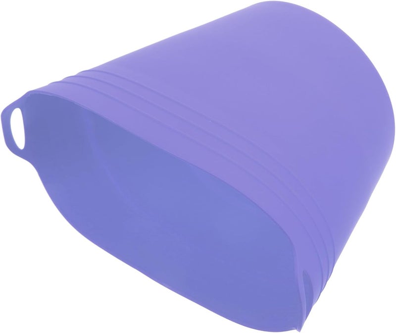 POPETPOP Grill Grease Catcher Liner Silicone Oil Bucket Liner Easy Clean Folding Design - Image 1