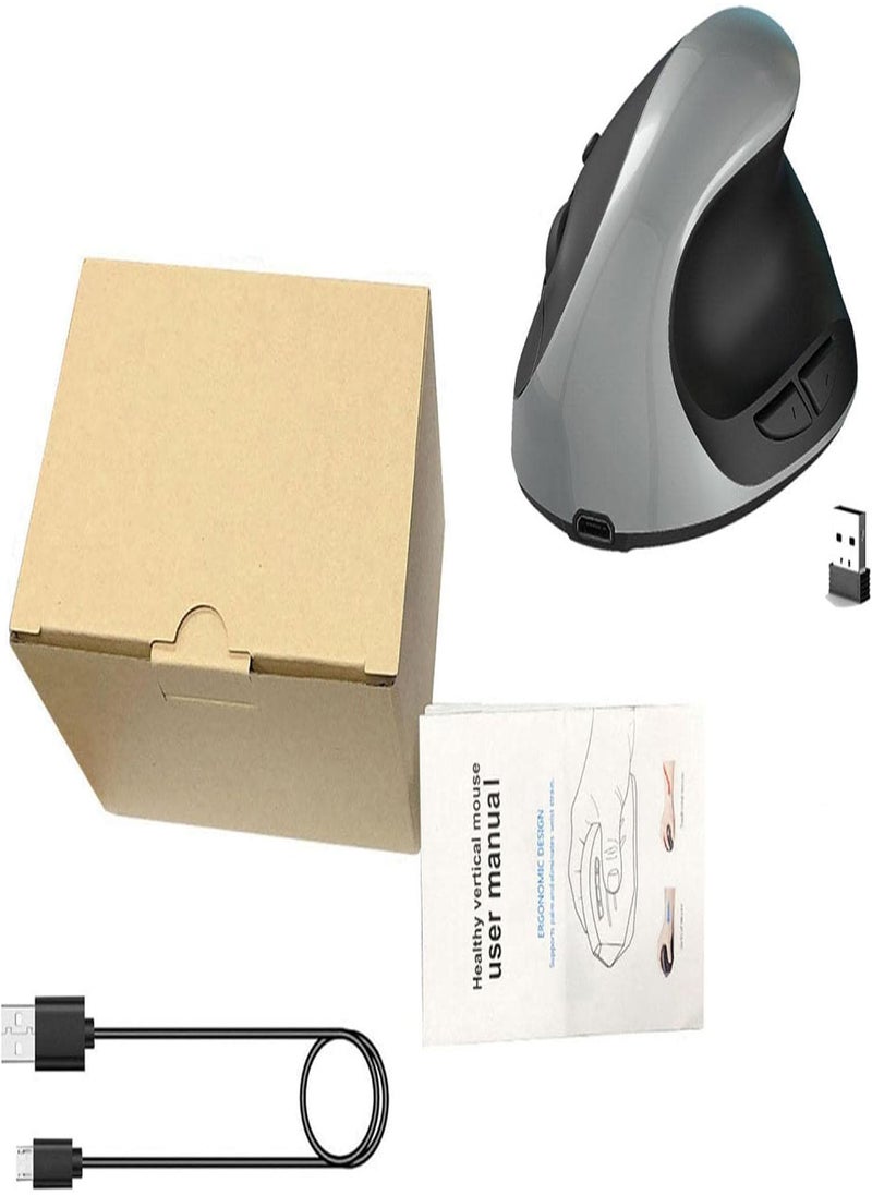 GGOOT - USB Mouse Wireless | 2.4G Silent Mouse for PC | 6 Buttons Cordless Computer Mouse Less Noise with Battery or USB Version for Laptop, Desktop - Image 1