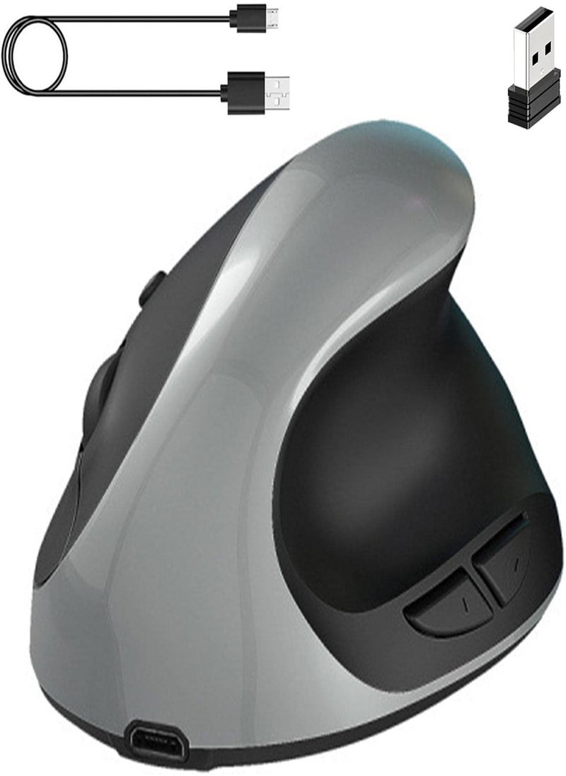 GGOOT - USB Mouse Wireless | 2.4G Silent Mouse for PC | 6 Buttons Cordless Computer Mouse Less Noise with Battery or USB Version for Laptop, Desktop - Image 1