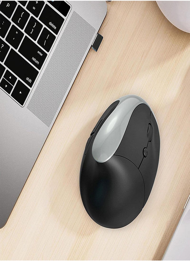 GGOOT - USB Mouse Wireless | 2.4G Silent Mouse for PC | 6 Buttons Cordless Computer Mouse Less Noise with Battery or USB Version for Laptop, Desktop - Image 1