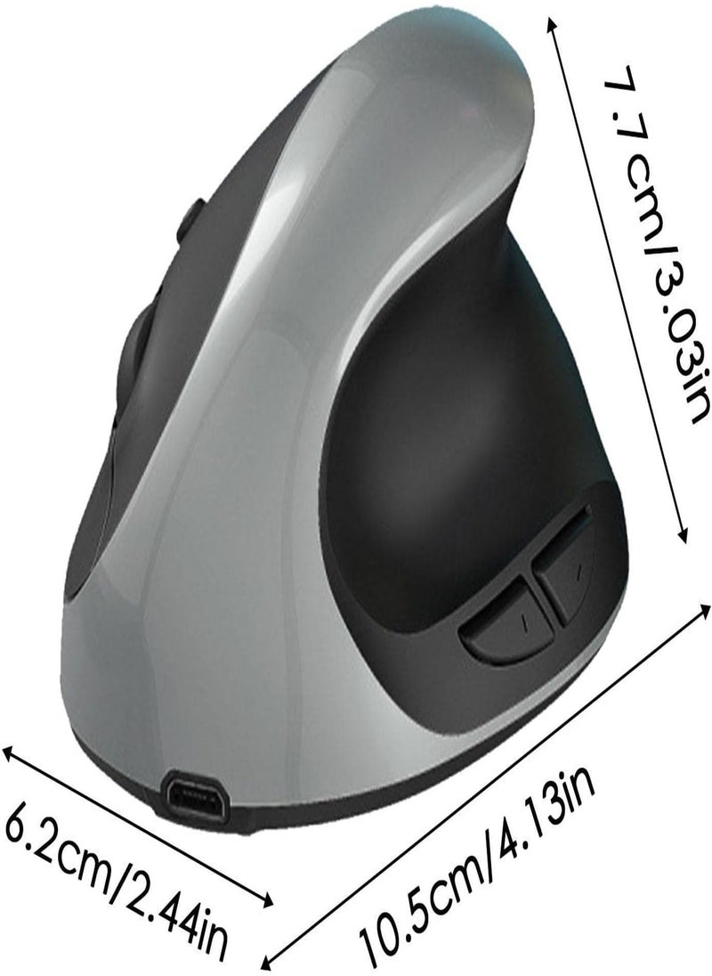 GGOOT - USB Mouse Wireless | 2.4G Silent Mouse for PC | 6 Buttons Cordless Computer Mouse Less Noise with Battery or USB Version for Laptop, Desktop - Image 1