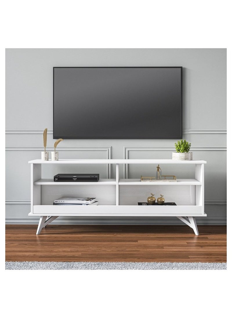 Home Gallery "home gallery TV Stand - White 140X 58 X38 " 