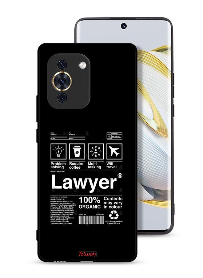 Tolwak Huawei nova 10 Protective Case Cover Lawyer Sticker - Image 1